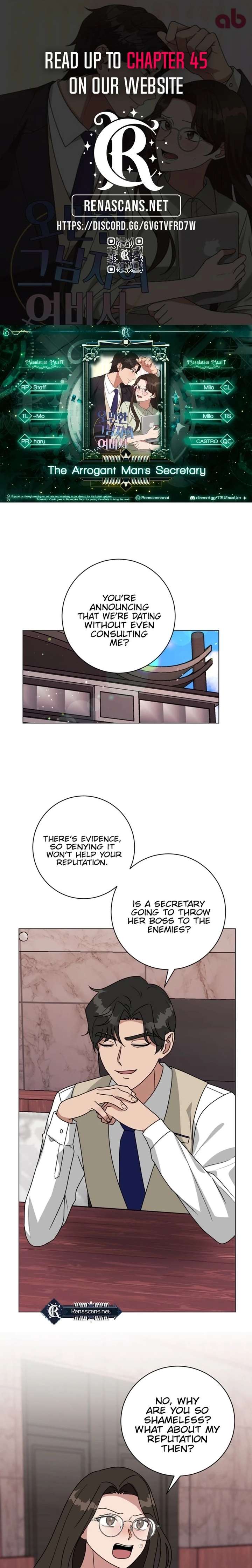 The Arrogant Man’s Secretary Chapter 29 65 001