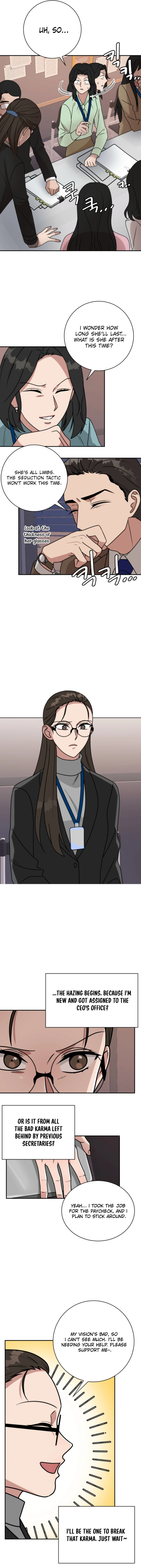 The Arrogant Man’s Secretary Chapter 9 58 09