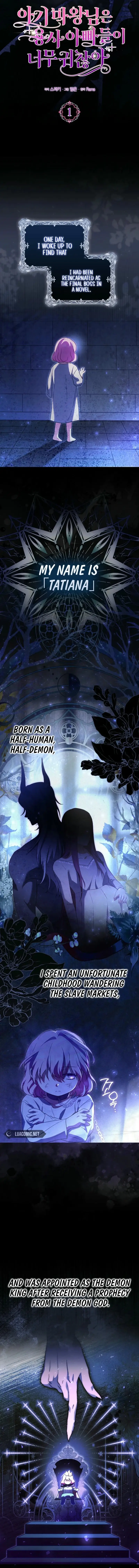 The Baby Demon King Finds The hero Dads Way Too Annoying Chapter 1 76 8