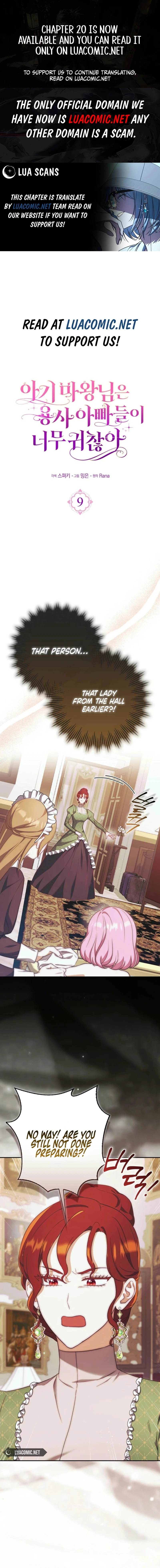 The Baby Demon King Finds The hero Dads Way Too Annoying Chapter 9 56 0