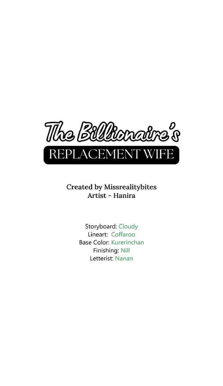 The Billionaire’s Replacement Wife Chapter 62 263 64