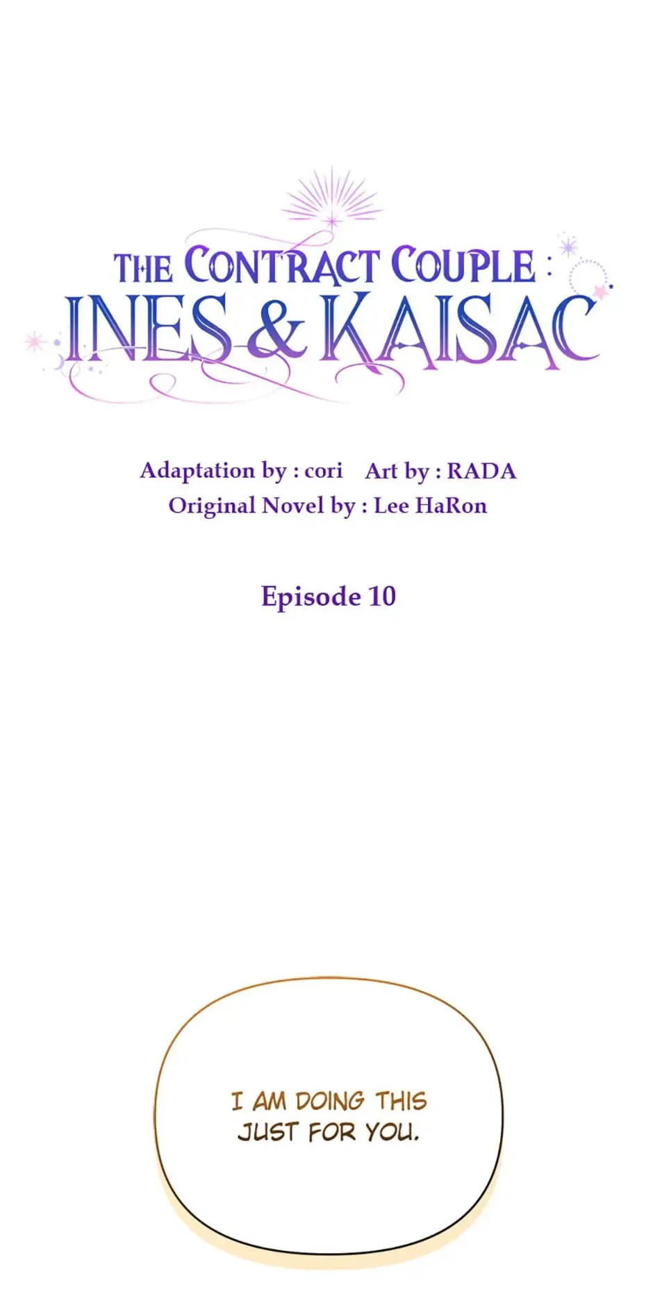 The Contract Couple: Ines & Kaisac Chapter 10 203 01