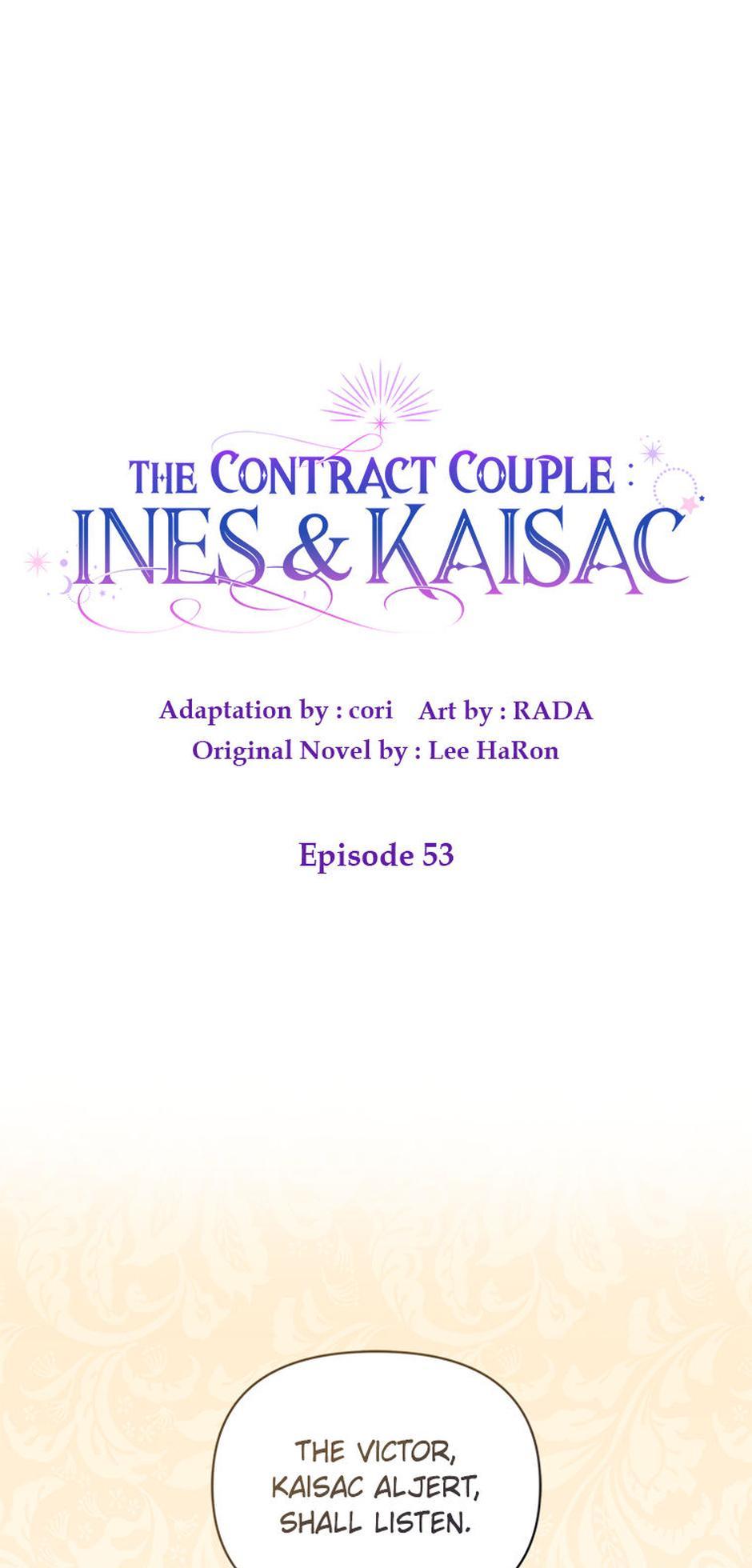 The Contract Couple: Ines & Kaisac Chapter 53 251 01