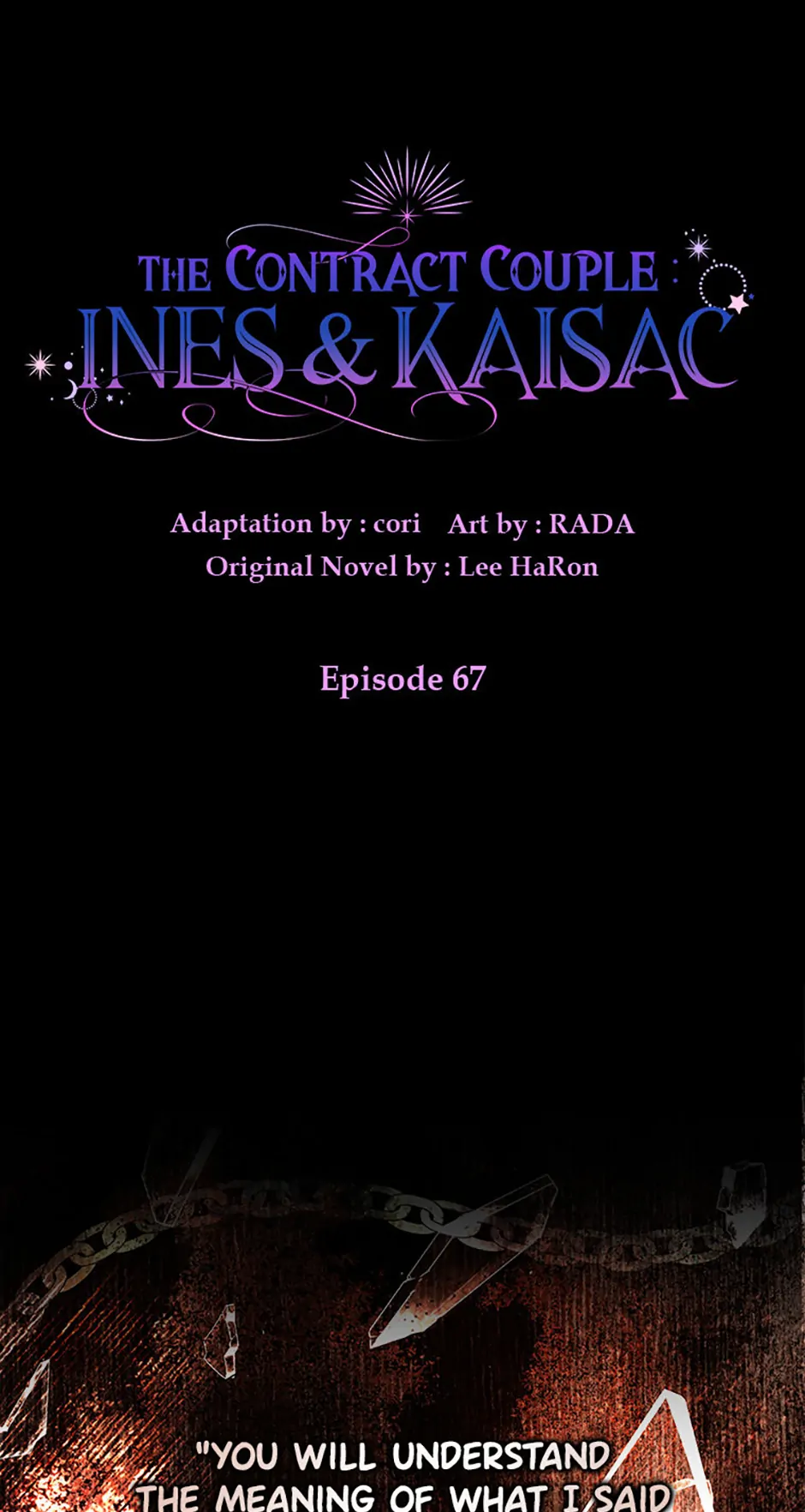 The Contract Couple: Ines & Kaisac Chapter 67 299 ch 67 1