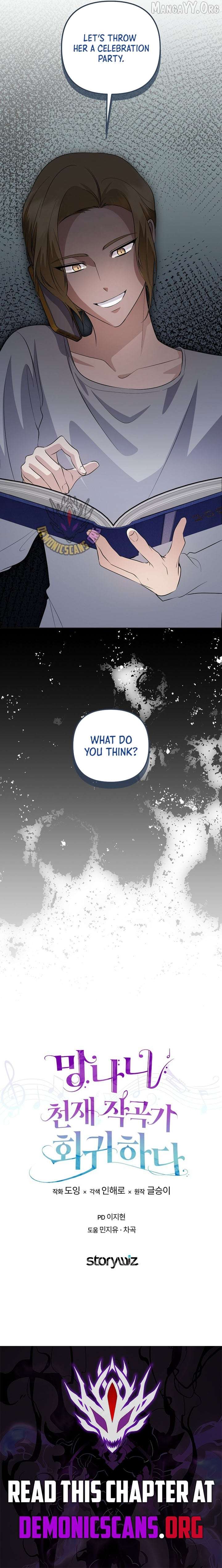 The Crazy Genius Composer Returns Chapter 87 59 13