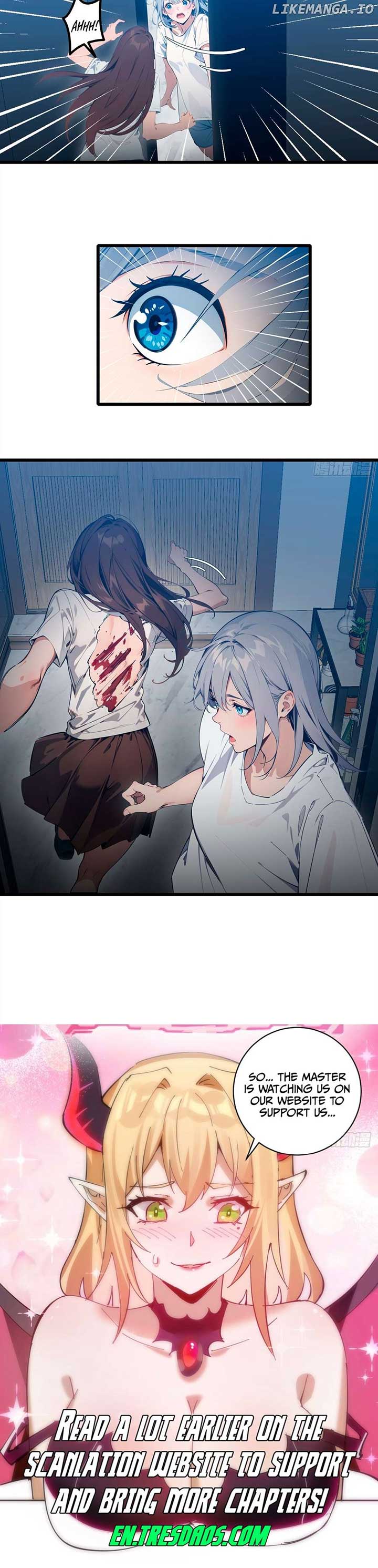 The Evil God Descends, I Own Great Hell Chapter 24 27 5