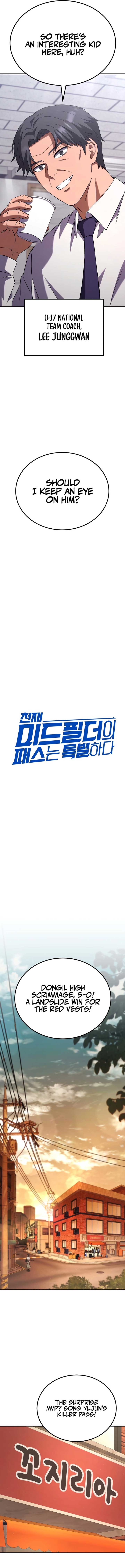 The genius midfielder’s passes are special Chapter 3 78 08