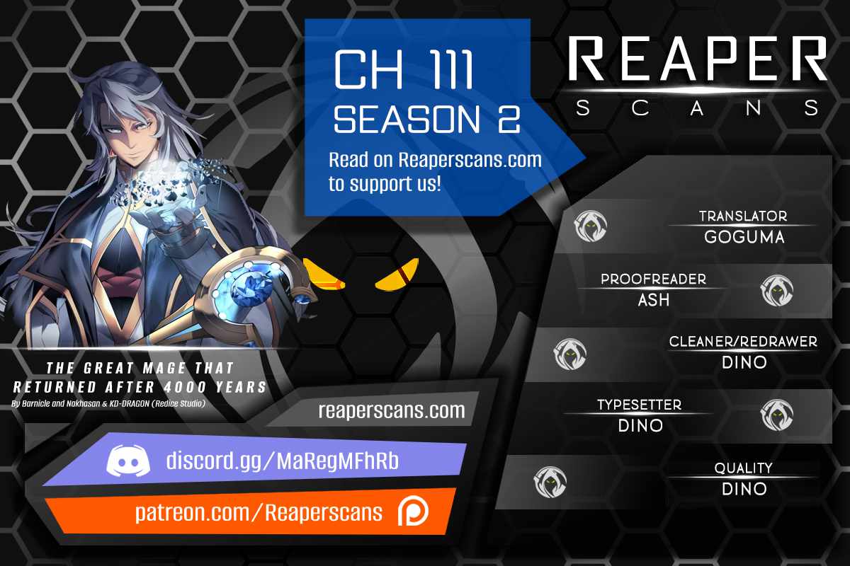 The Great Mage Returns After 4000 Years Chapter 111 44 ch 111 1