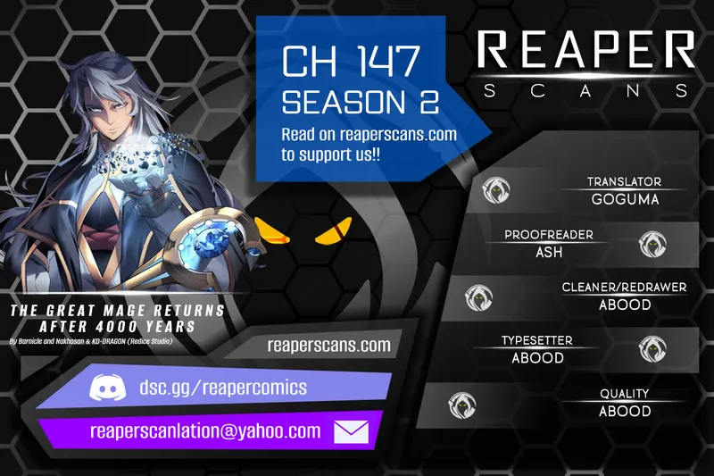 The Great Mage Returns After 4000 Years Chapter 147 74 ch 147 1