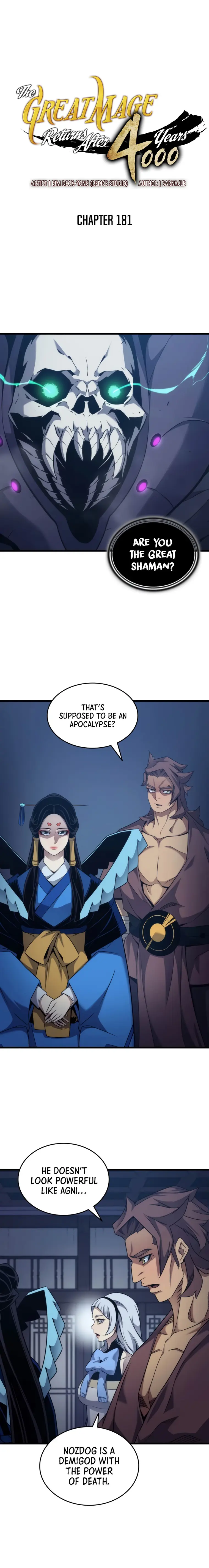 The Great Mage Returns After 4000 Years Chapter 181 74 ch 181 1