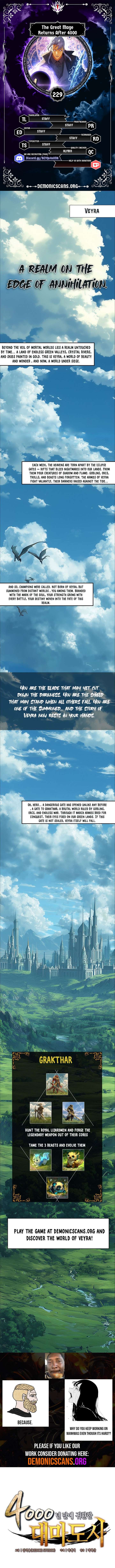 The Great Mage Returns After 4000 Years Chapter 229 50 0