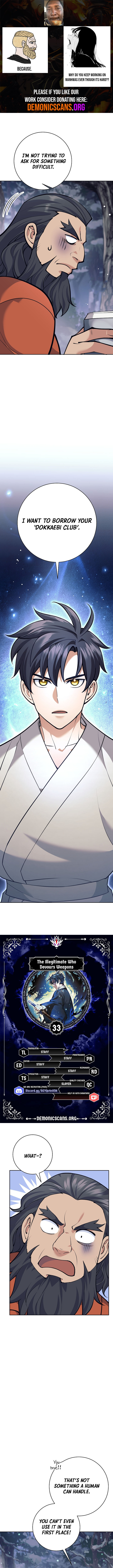 The Illegitimate Who Devours Weapons Chapter 33 62 ch 33 1