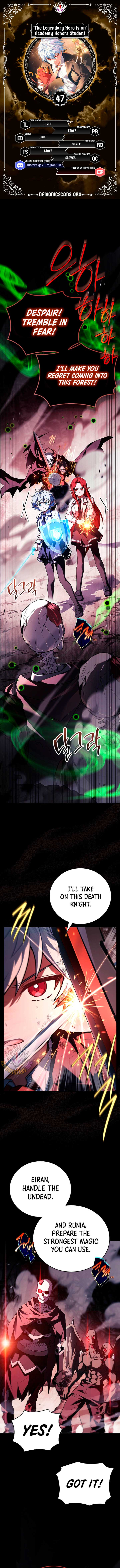 The Legendary Hero is an Academy Honors Student Chapter 47 65 0