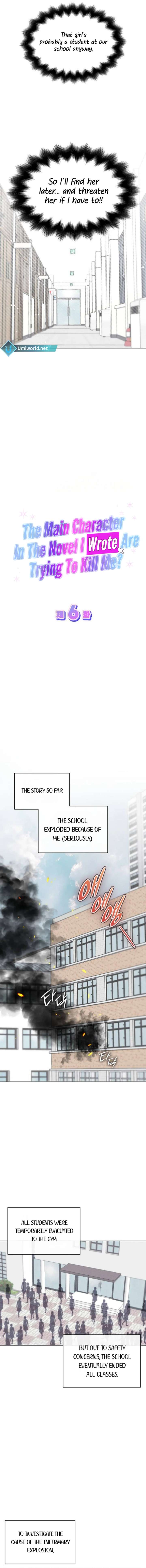 The Main Character In The Novel I Wrote Are Trying To Kill Me? Chapter 6 56 07