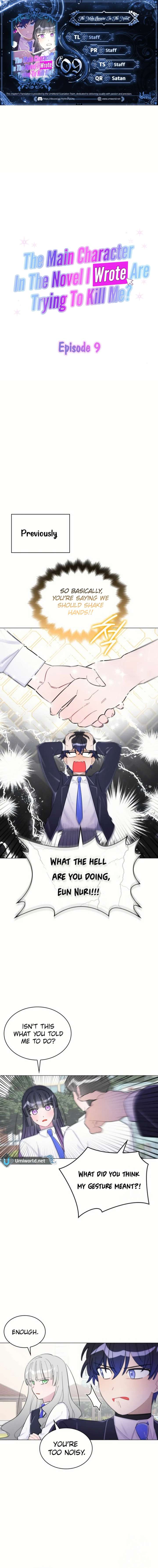 The Main Character In The Novel I Wrote Are Trying To Kill Me? Chapter 9 54 02