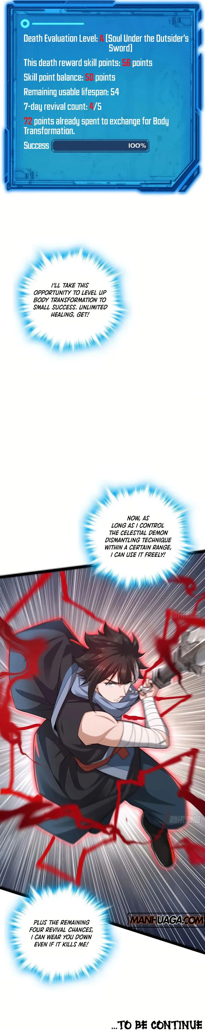 The more I die, the more invincible I become. Chapter 43 59 13