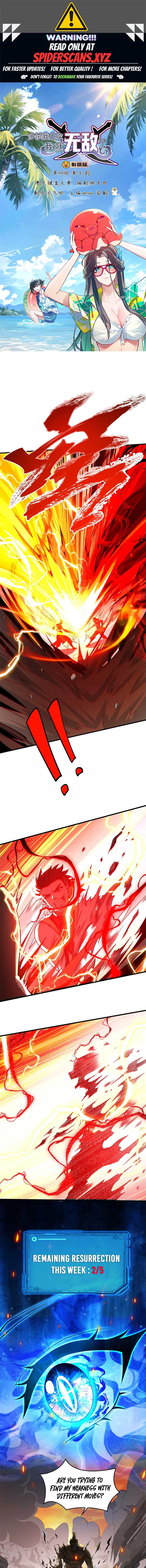 The more I die, the more invincible I become. Chapter 99 44 01