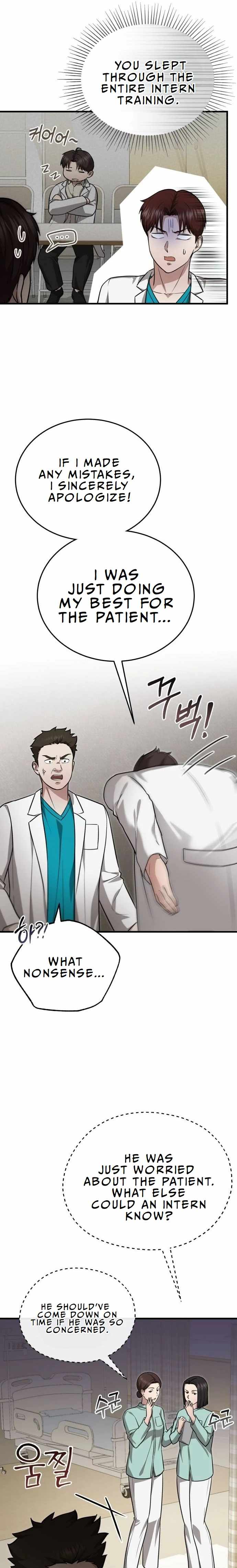 The Regressed Doctor Wants to Live Quietly Chapter 12 110 ch 12 13