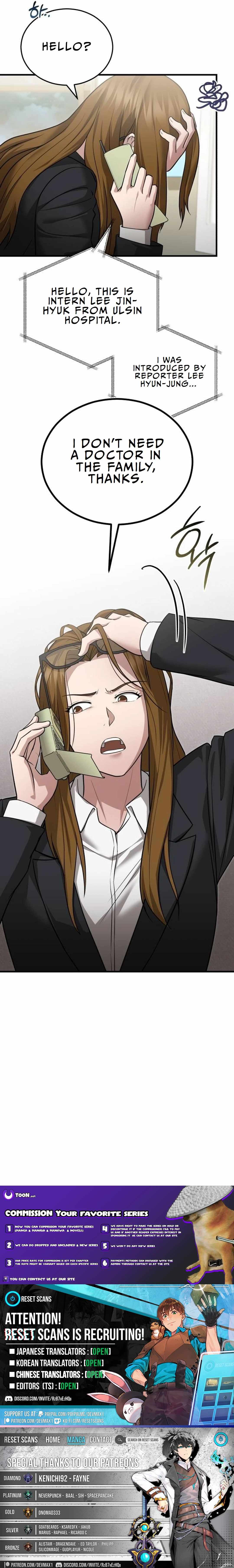 The Regressed Doctor Wants to Live Quietly Chapter 15 91 ch 15 21