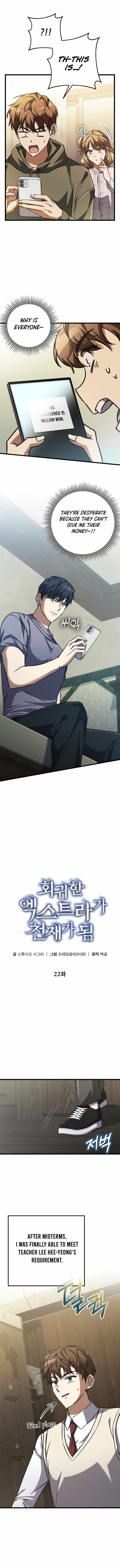 The Regressed Extra Becomes a Genius Chapter 22 65 04