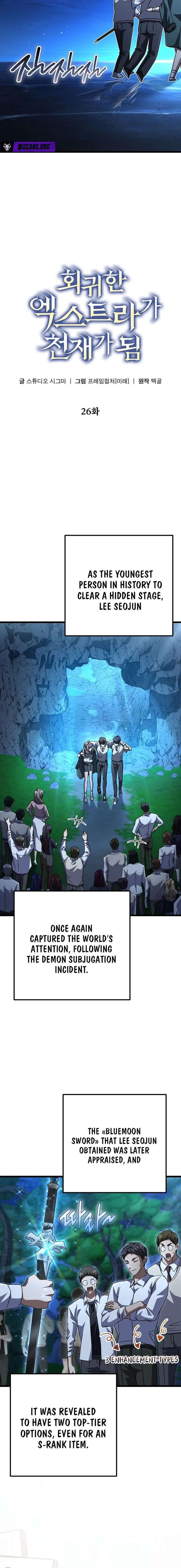 The Regressed Extra Becomes a Genius Chapter 26 100 018