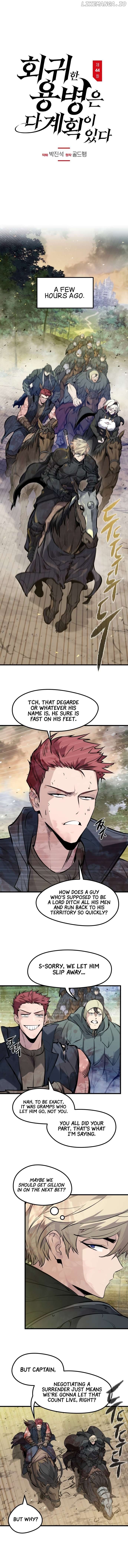 The Regressed Mercenary’s Machinations Chapter 44 56 01