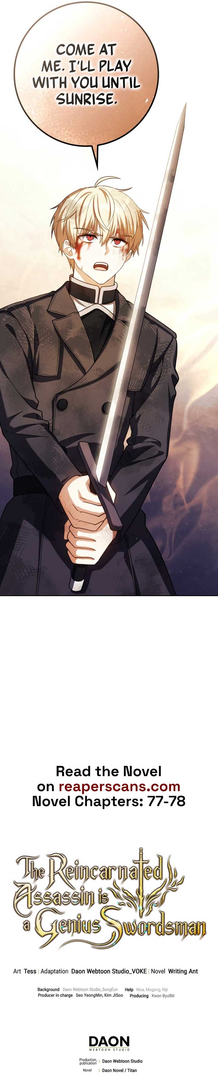 The Reincarnated Assassin is a Genius Swordsman Chapter 48 63 13