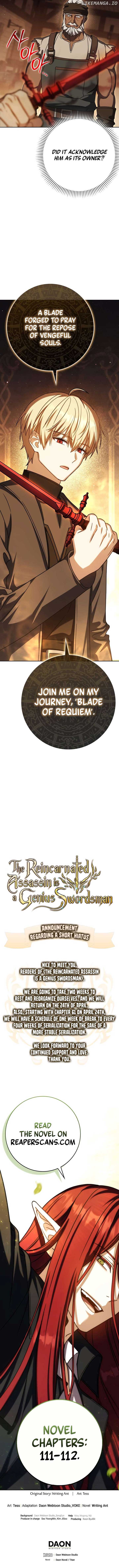 The Reincarnated Assassin is a Genius Swordsman Chapter 60 91 22