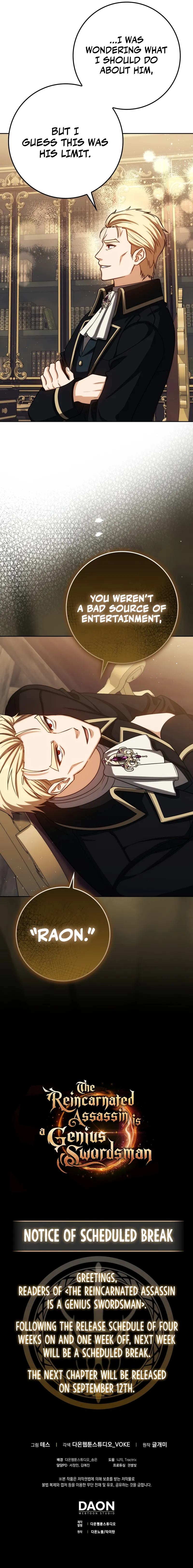 The Reincarnated Assassin is a Genius Swordsman Chapter 76 59 13