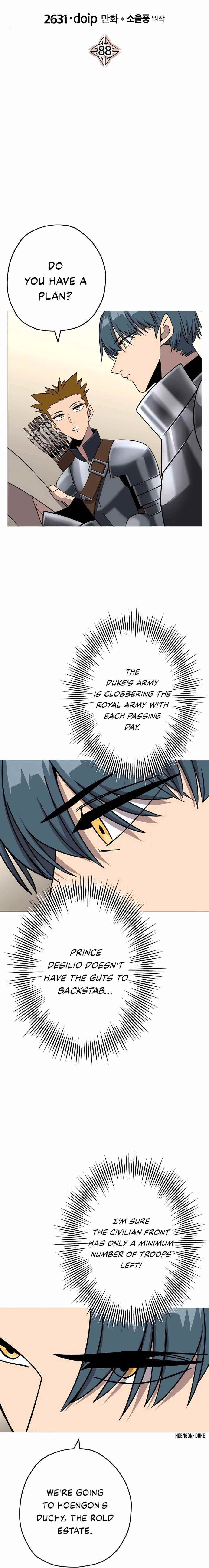 The Story of a Low-Rank Soldier Becoming a Monarch Chapter 88 88 11