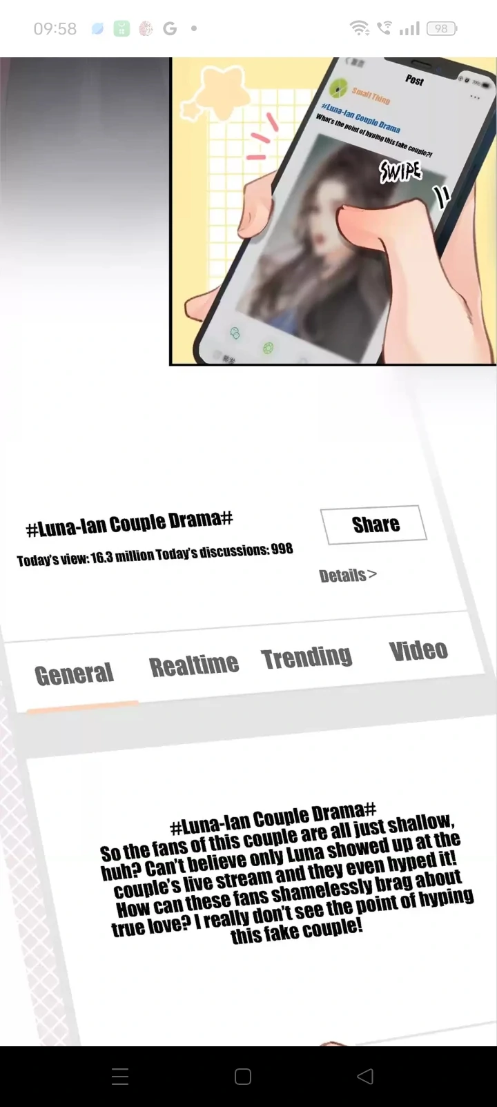 The superstar sweet escape Chapter 5 150 ch 5 17