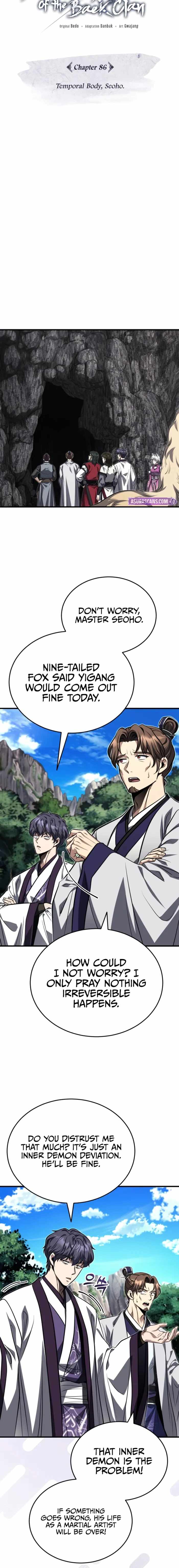 The Terminally Ill Young Master of the Baek Clan Chapter 86 82 06