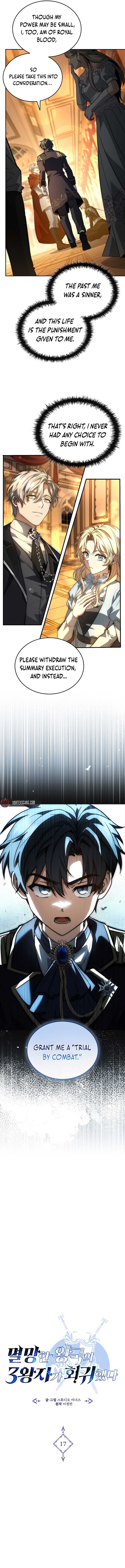 The Third Prince of the Fallen Kingdom has Regressed Chapter 17 77 ch 17 7