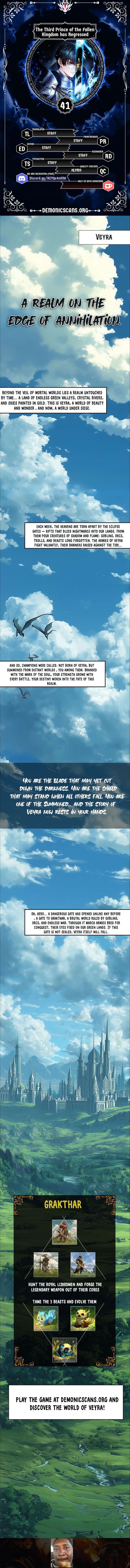 The Third Prince of the Fallen Kingdom has Regressed Chapter 41 62 0