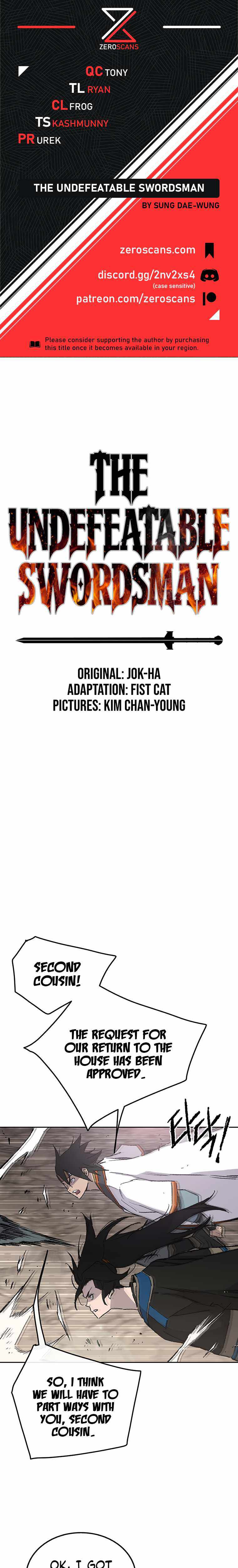 The Undefeatable Swordsman Chapter 100 101 0