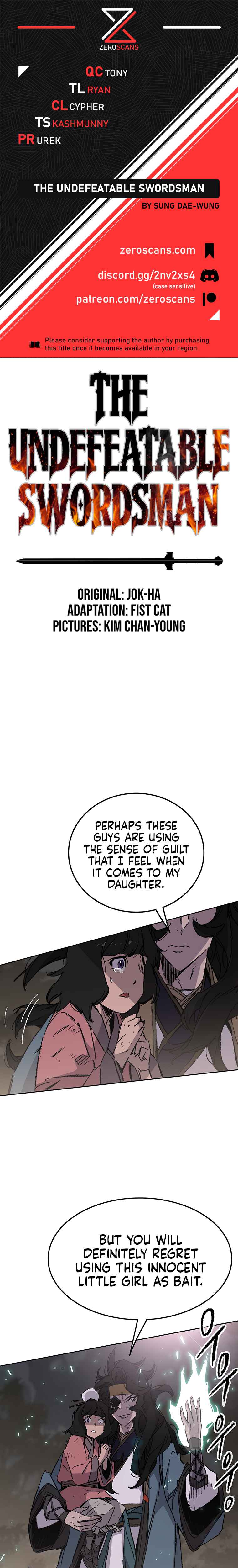 The Undefeatable Swordsman Chapter 102 86 0