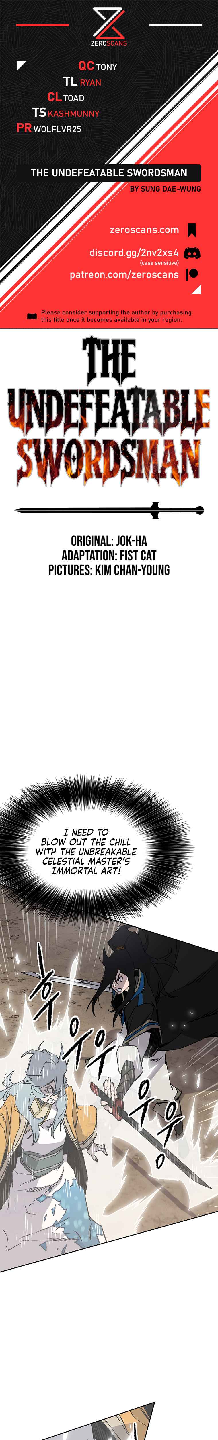 The Undefeatable Swordsman Chapter 104 101 0