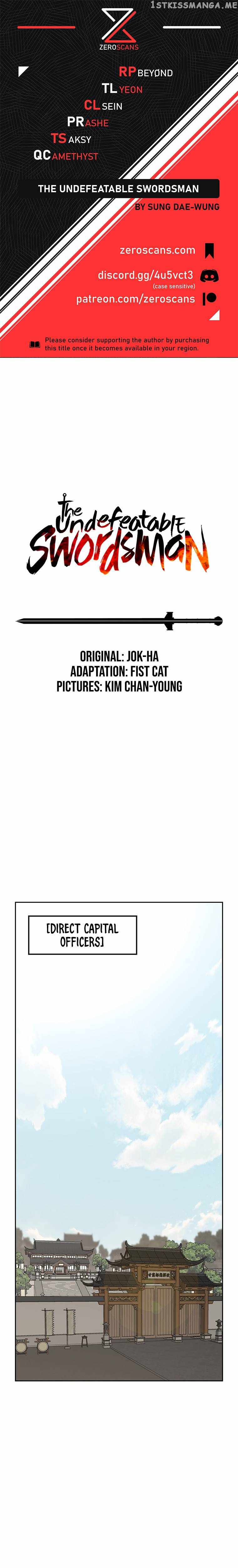 The Undefeatable Swordsman Chapter 155 107 0