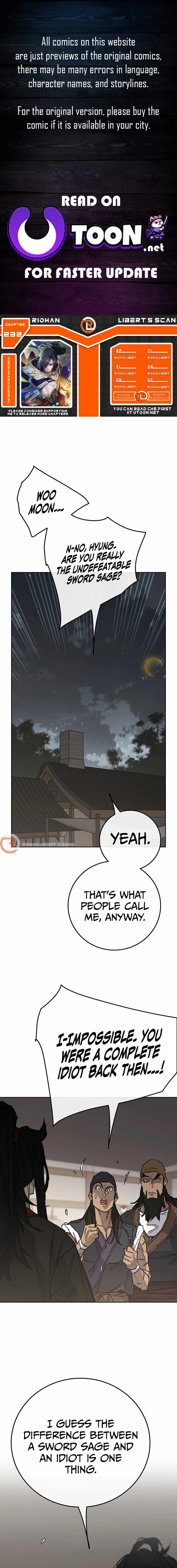 The Undefeatable Swordsman Chapter 232 80 0