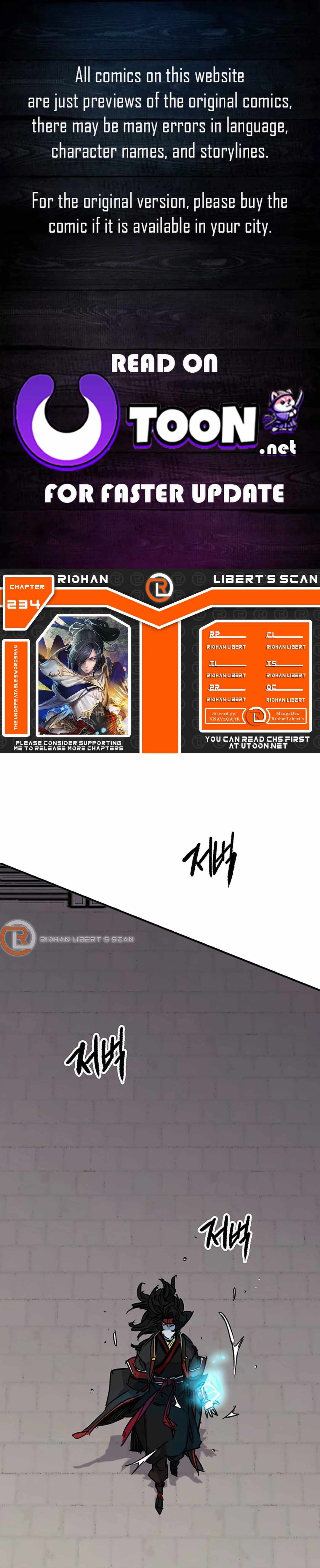 The Undefeatable Swordsman Chapter 234 77 0