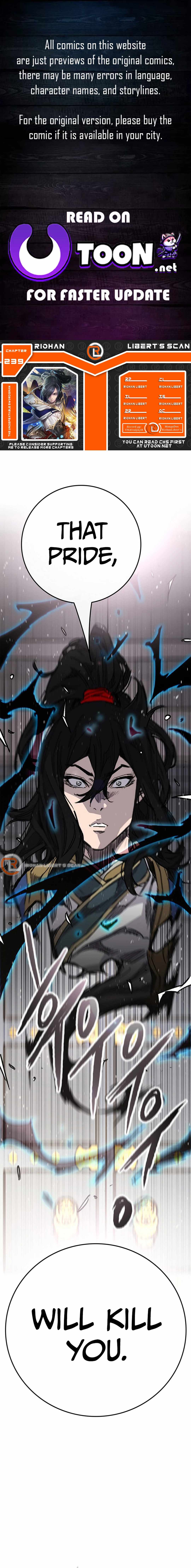 The Undefeatable Swordsman Chapter 239 71 0