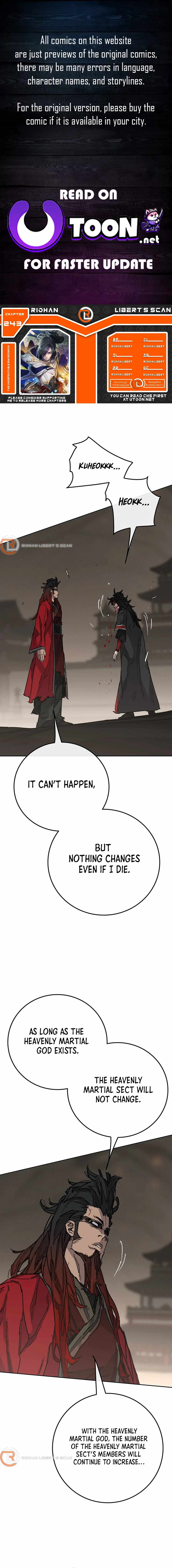 The Undefeatable Swordsman Chapter 243 83 0