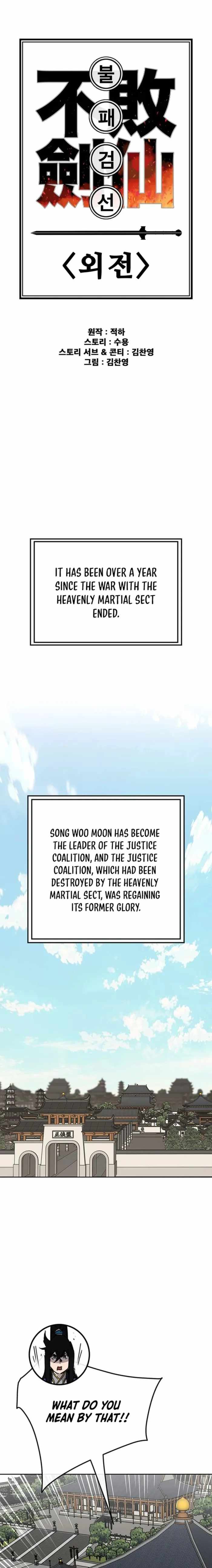 The Undefeatable Swordsman Chapter 251 80 0