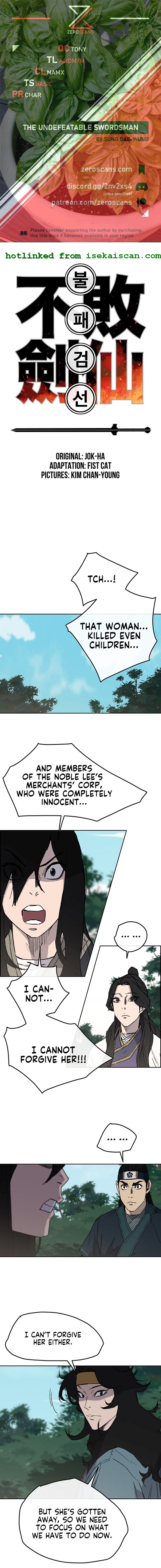 The Undefeatable Swordsman Chapter 28 83 0