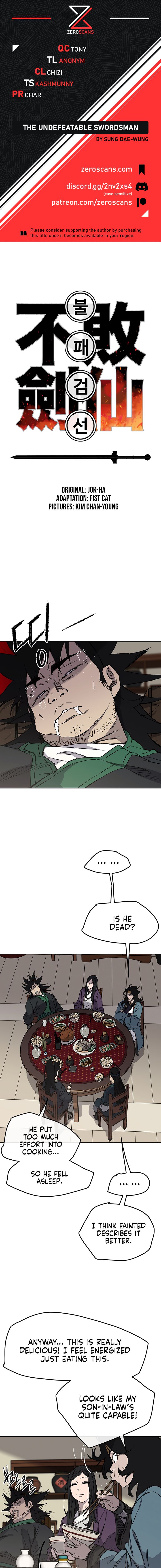 The Undefeatable Swordsman Chapter 33 62 0