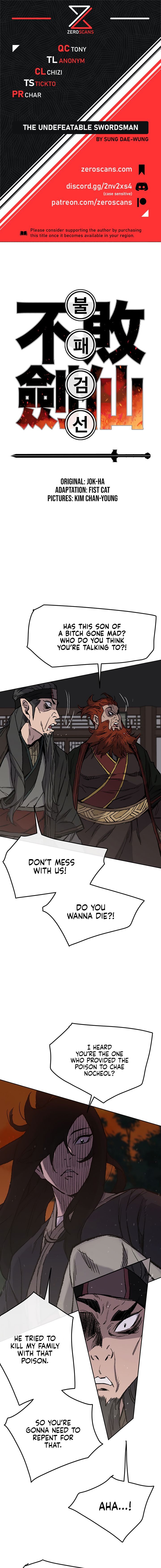 The Undefeatable Swordsman Chapter 35 56 0