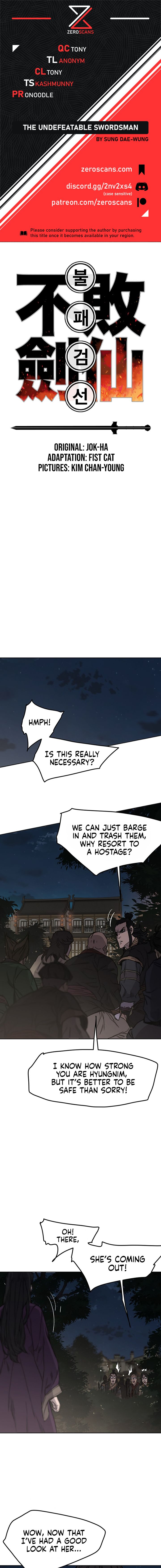 The Undefeatable Swordsman Chapter 39 65 0