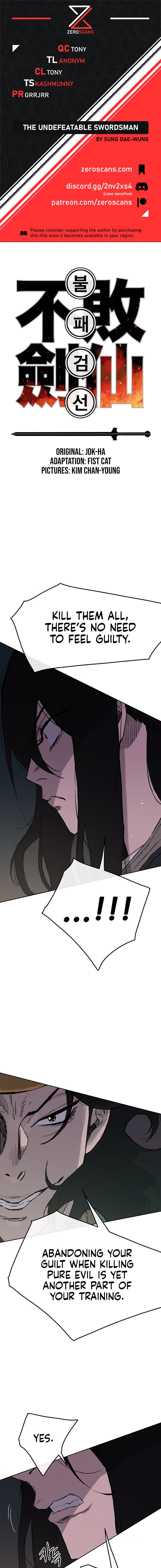 The Undefeatable Swordsman Chapter 40 68 0