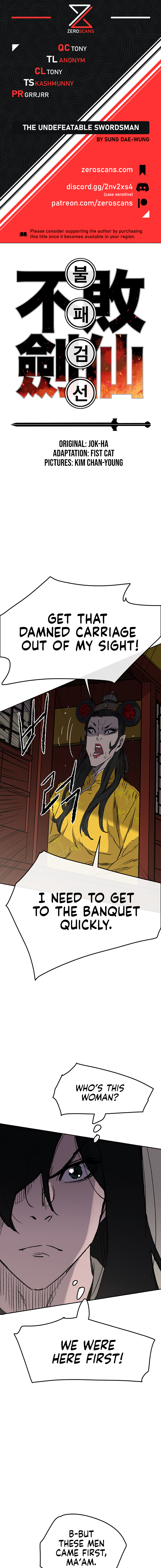 The Undefeatable Swordsman Chapter 41 71 0