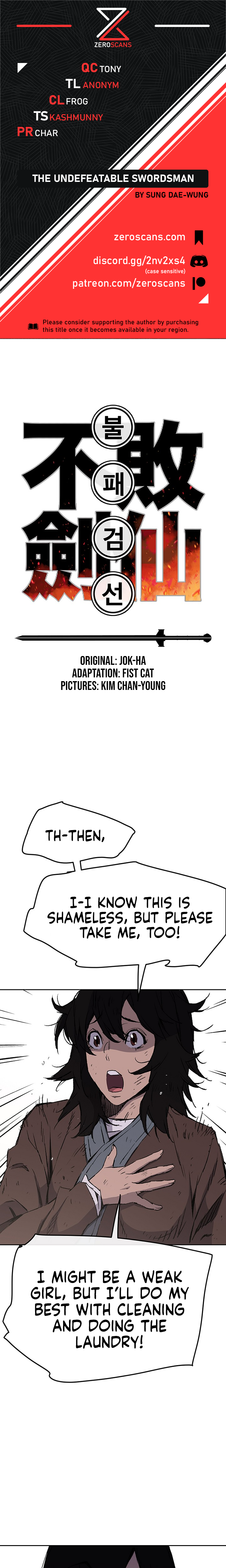 The Undefeatable Swordsman Chapter 46 71 0